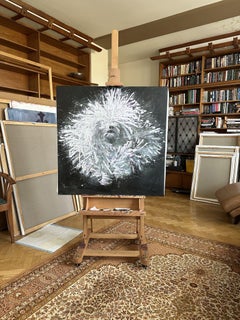 Sinfonia bianca., Pittura, Olio su tela