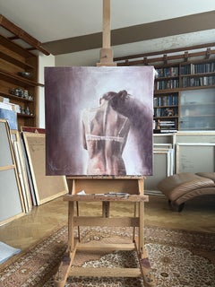 Evening etude., Painting, Oil on Canvas