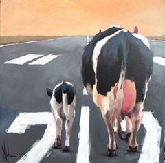 Take off., Painting, Oil on Canvas
