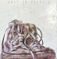 Just sneakers-2., Painting, Oil on Canvas