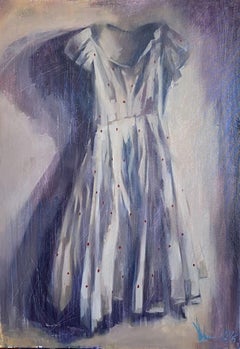 Memoria di un vestito, Pittura, Olio su tela
