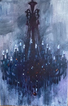 Araña crepuscular, Pintura, Óleo sobre lienzo