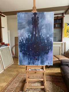 Araña crepuscular, Pintura, Óleo sobre lienzo