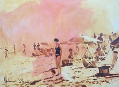 Il calore. Luglio, Pittura, Olio su tela