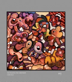 The Ruler & The Caretaker, peinture, huile sur toile