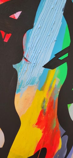 Girl from Kyoto, Painting, Acrylic on Canvas