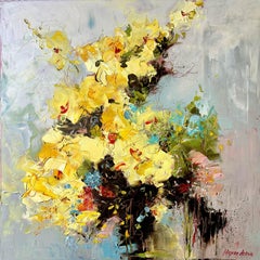 Orchid#2., Painting, Oil on Canvas