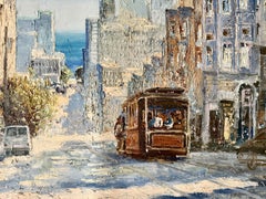 San Francisco, peinture, huile sur toile