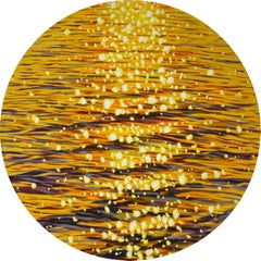 Resplandor en el agua 20., Pintura, Acrílico sobre lienzo