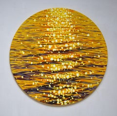 Resplandor en el agua 20., Pintura, Acrílico sobre lienzo