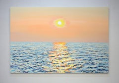 Suave atardecer 9., Pintura, Acrílico sobre lienzo