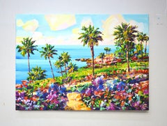 Summer in California, Painting, Acrylic on Canvas