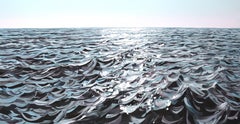 Ocean Glow 3, Painting, Acrylic on Canvas
