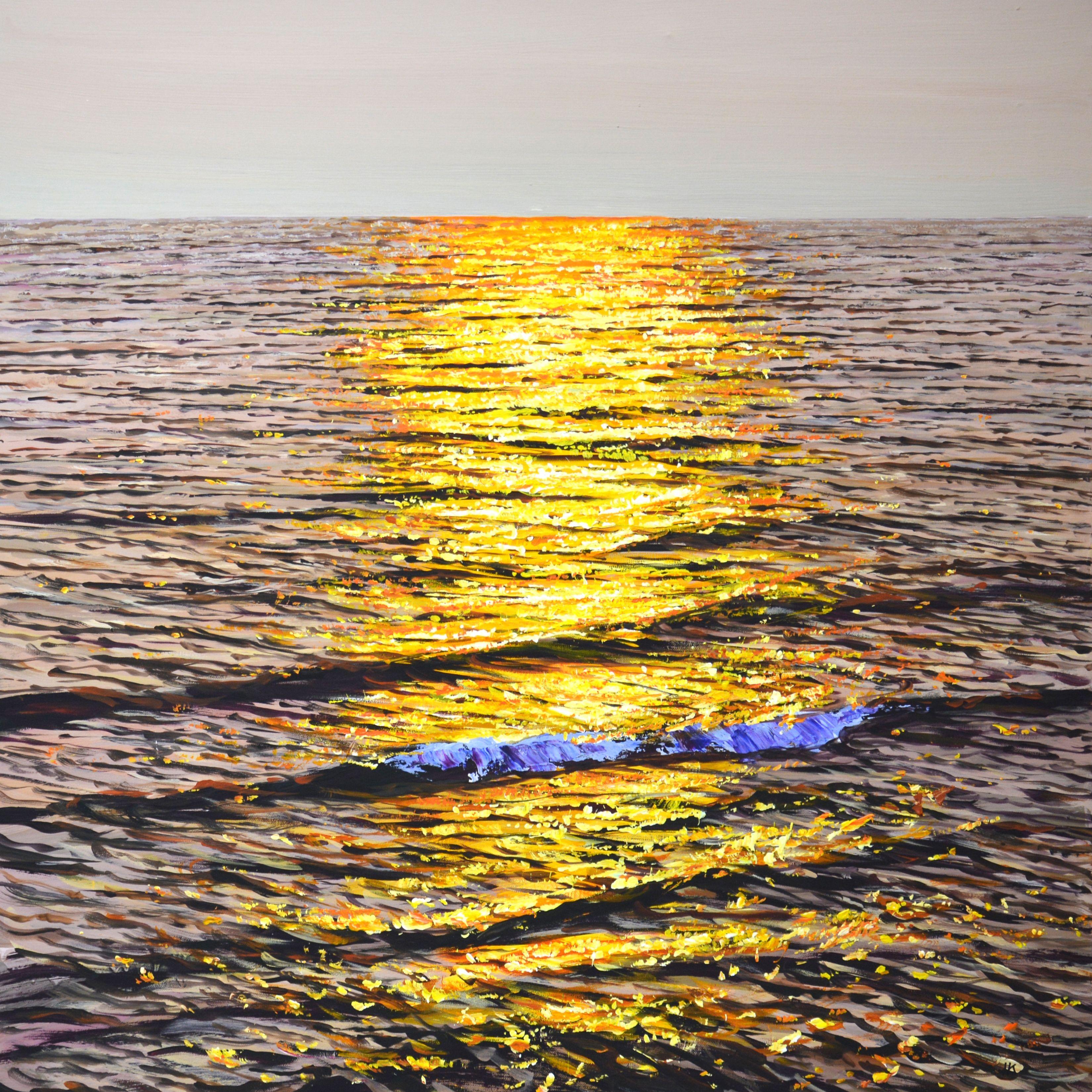 Magia del tramonto 6, Pittura, Acrilico su tela