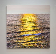 Sunset Magic 6, Painting, Acrylic on Canvas