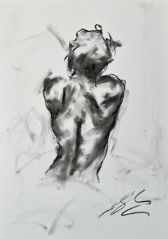 Essence, Drawing, Charcoal on Paper