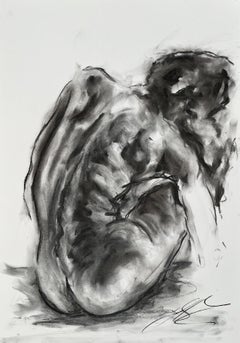 Peace, Drawing, Charcoal on Paper