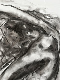 Chance Encounter, Drawing, Charcoal on Paper