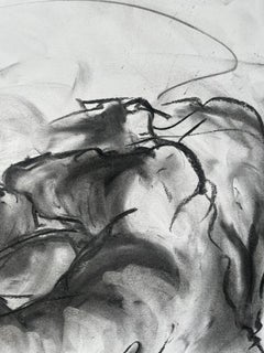Sleep, Drawing, Charcoal on Paper