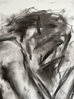 Santuario, Dibujo, Carboncillo sobre papel