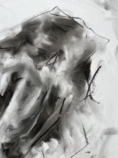 Into the Light, Drawing, Charcoal on Paper