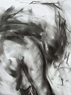 In Private, Drawing, Charcoal on Paper