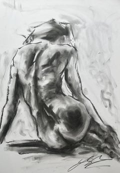 Choisir, Dessiner, Fusain sur papier