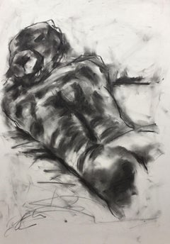DonâEt Rush Me!, Drawing, Charcoal on Paper