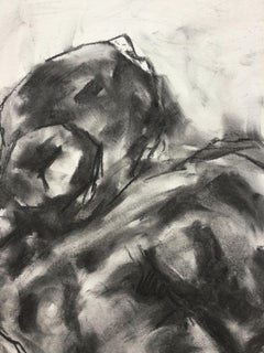 DonâEt Rush Me!, Drawing, Charcoal on Paper