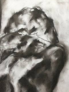 Heartbreak, Drawing, Charcoal on Paper