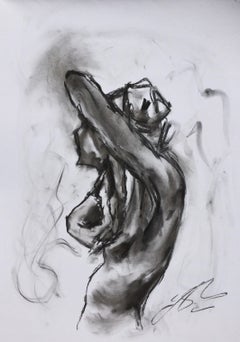 Taste, Drawing, Charcoal on Paper