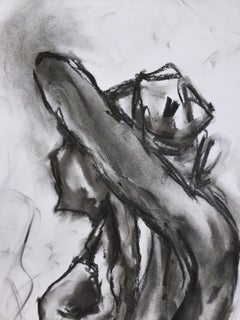 Taste, Drawing, Charcoal on Paper