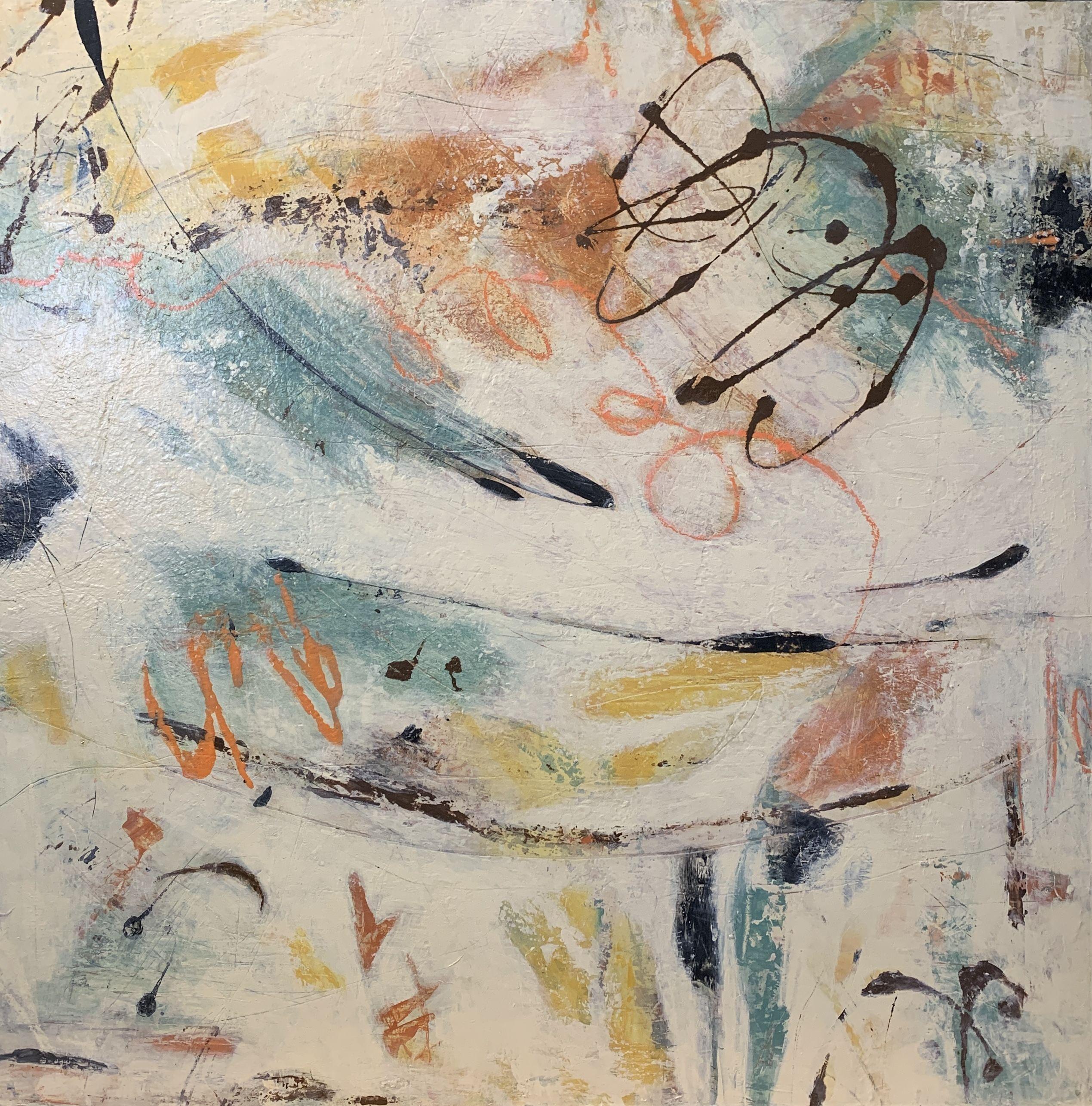 All That Jazz, Malerei, Acryl auf Holzplatte