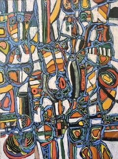 Full Of Wonder 5, Painting, Acrylic on Canvas