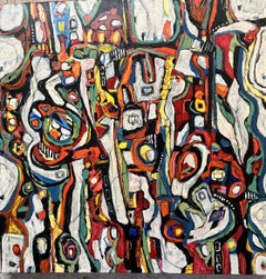 WONDER 4, peinture, acrylique sur toile