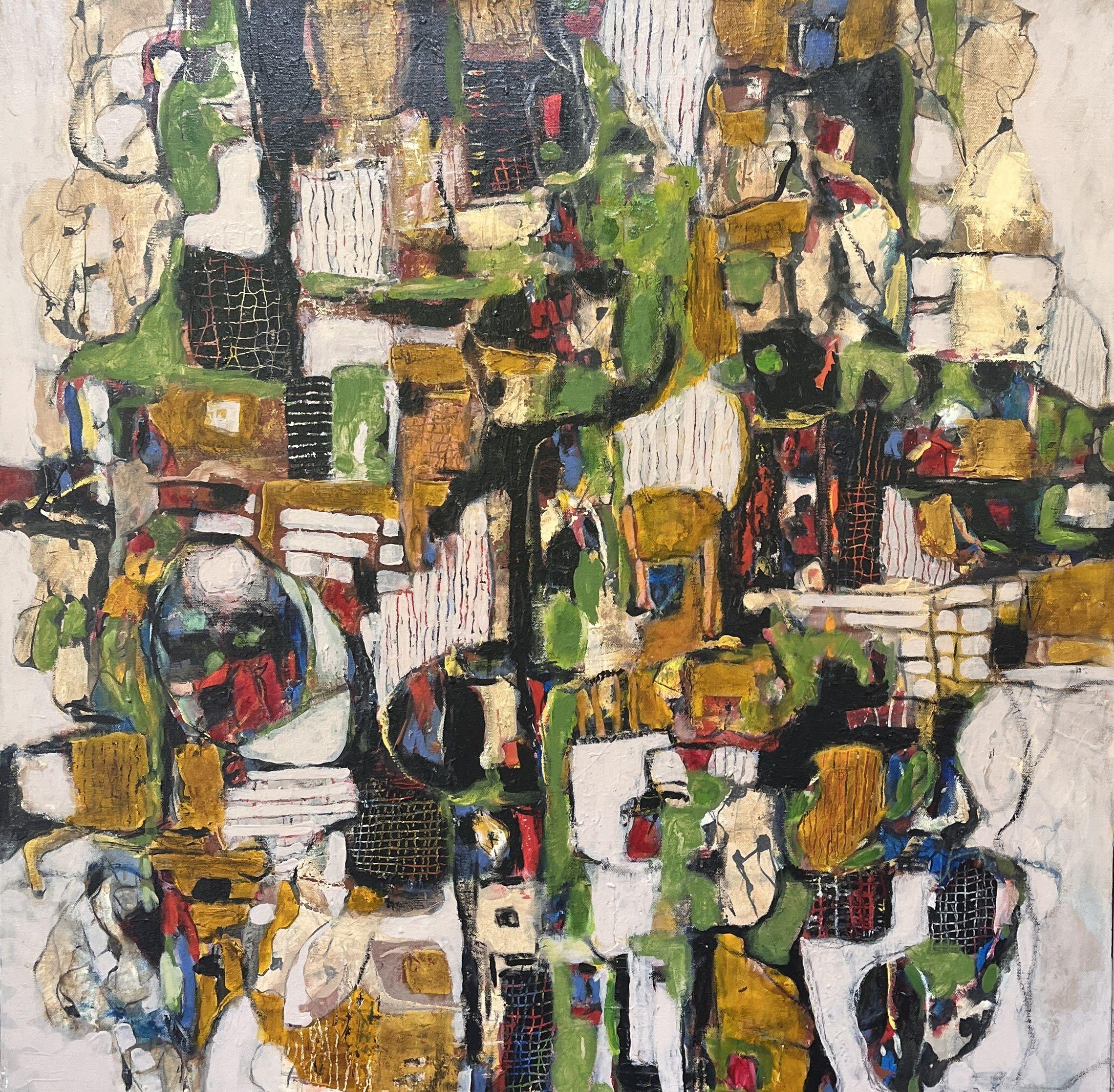 Beyond The Green 15, Painting, Acrylic on Canvas