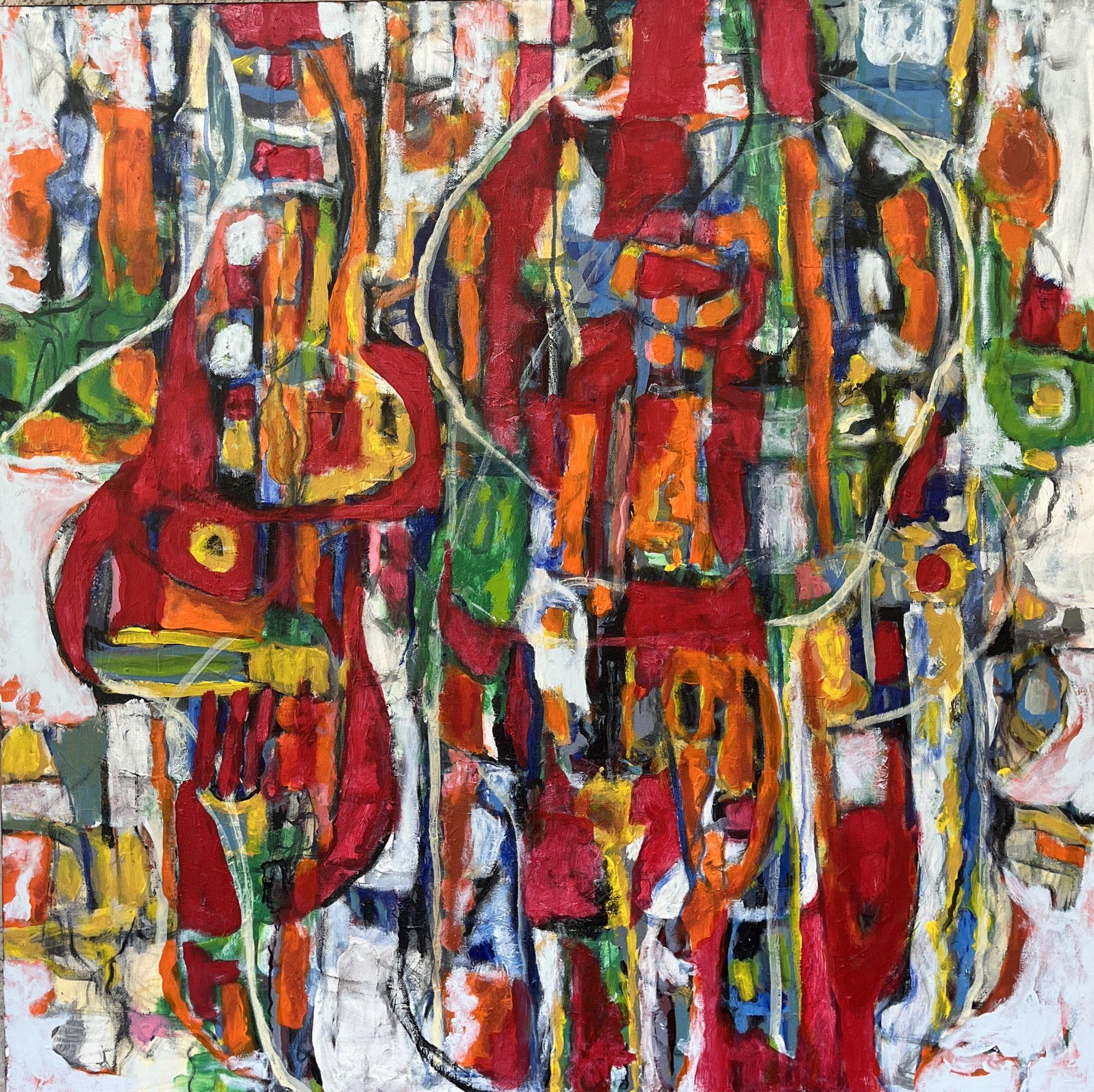 WAKE UP 11, Painting, Acrylic on Canvas - Art by Jeffrey Davies