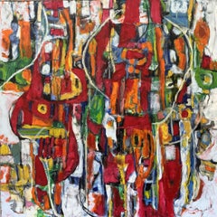 WAKE UP 11, peinture, acrylique sur toile
