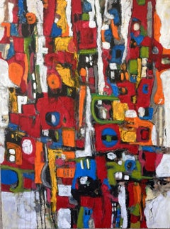 WAKE UP 10, peinture, acrylique sur toile