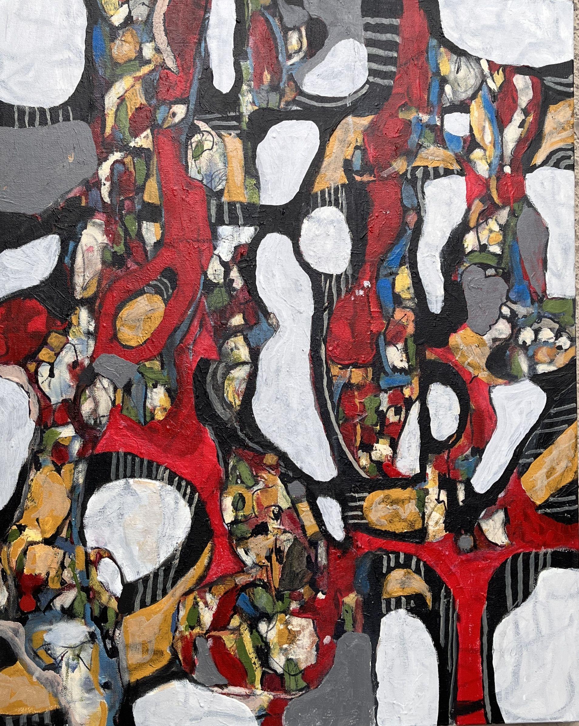 BLACK 19, Painting, Acrylic on Canvas