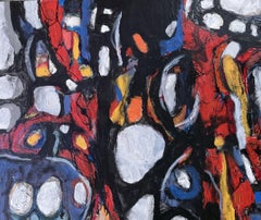 Más allá del negro 10, Pintura, Acrílico sobre lienzo