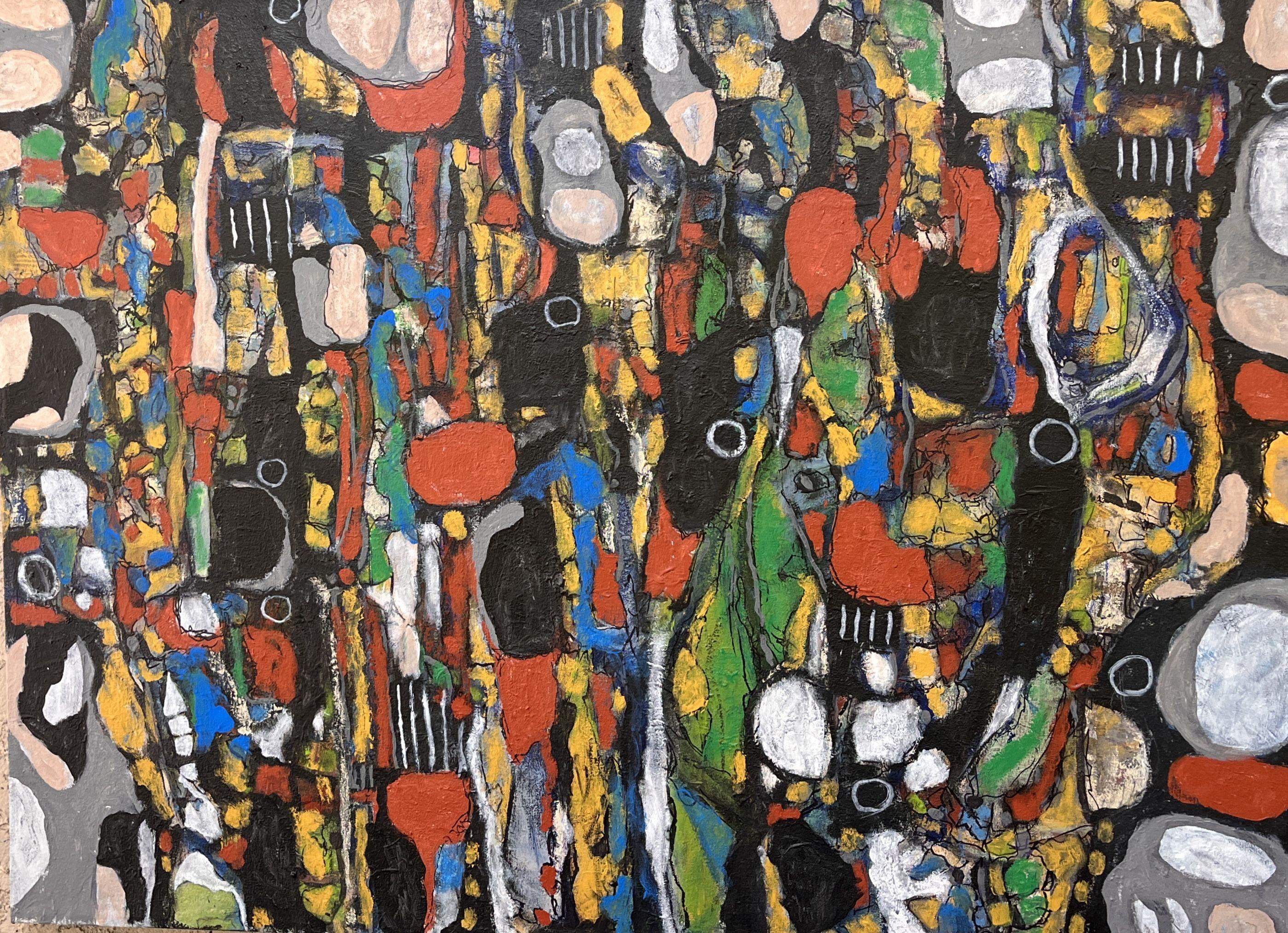 Où suis-je ? #18, Peinture, Acrylique sur toile