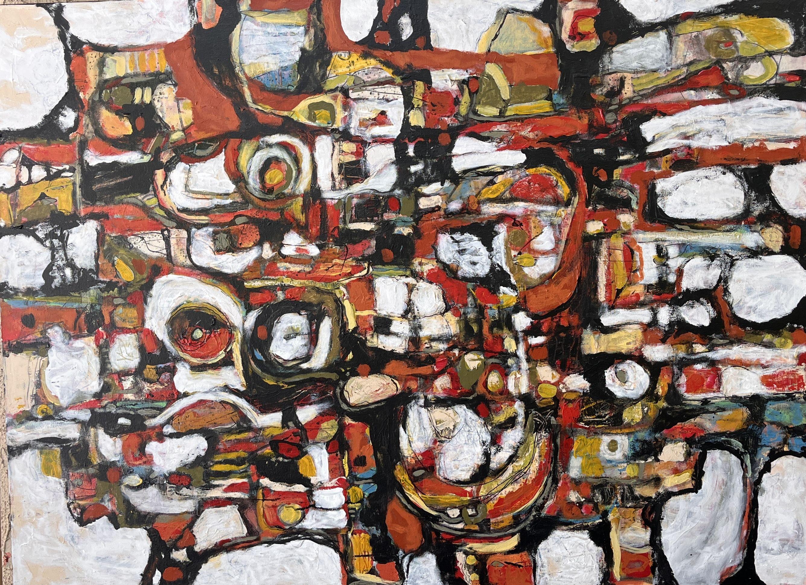 Where Am I ? 17, Painting, Acrylic on Canvas