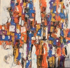 Where Are You Blue #16, Painting, Acrylic on Canvas