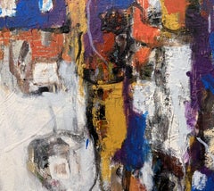 Dove sei blu #16, Pittura, Acrilico su tela