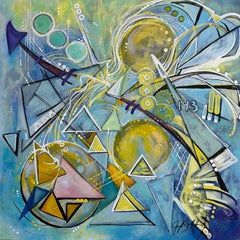 Transformieren, Malerei, Acryl auf Leinwand