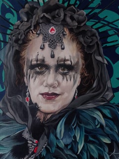 Whitby Goth, Pintura, Óleo sobre lienzo