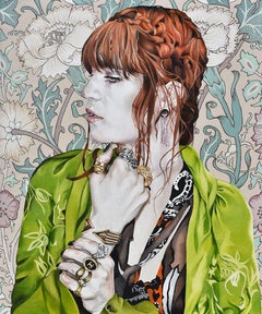 Diosa Roja, Pintura, Óleo sobre lienzo