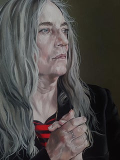 Subestimada...Patti Smith, Pintura, Óleo sobre lienzo