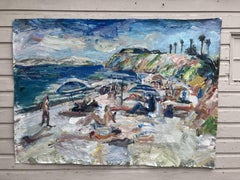 Butterfly Beach, Montecito, Painting, Acrylic on Canvas